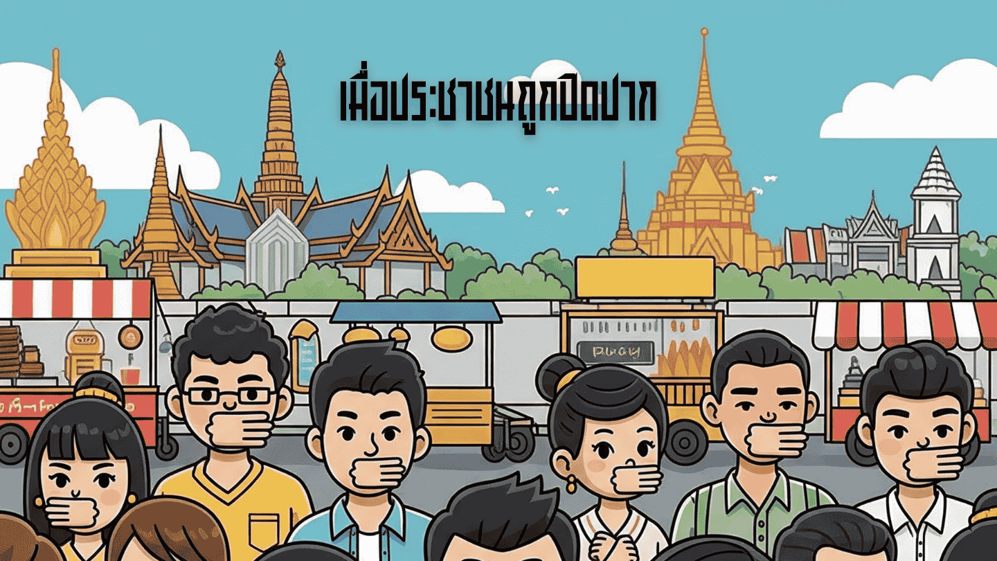 เมื่อประชาชนปิดปาก